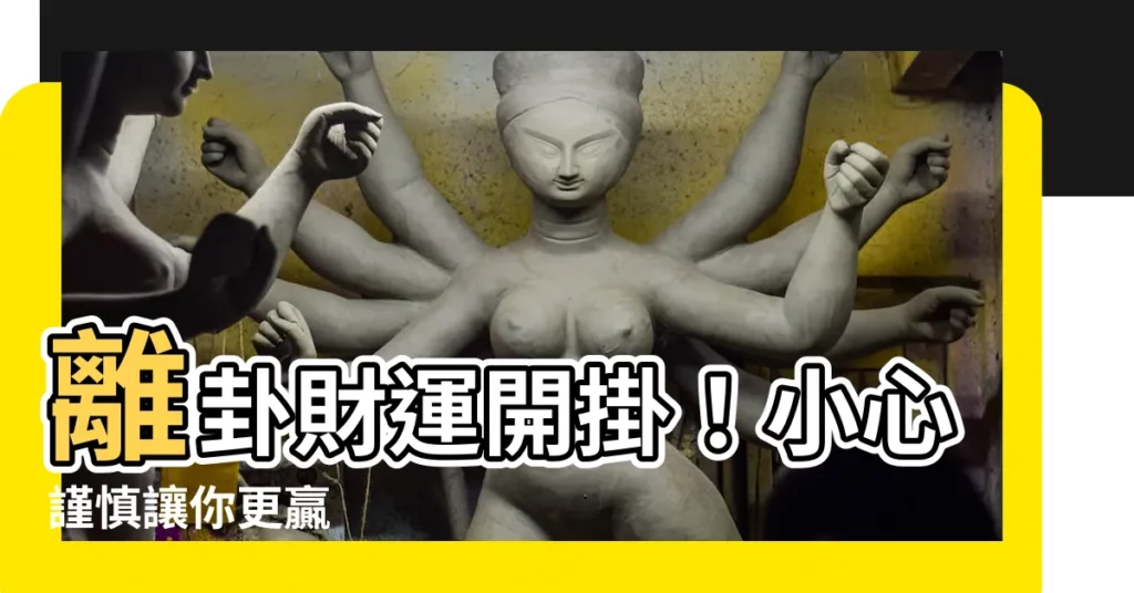 【離卦財運】離卦財運開掛！小心謹慎讓你更贏