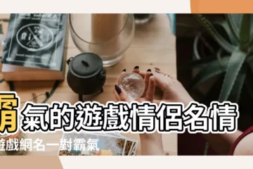 【遊戲情侶名字 霸氣】霸氣的遊戲情侶名情侶遊戲網名一對霸氣 |霸氣的情侶遊戲名字 |超拽霸氣情侶網名 |