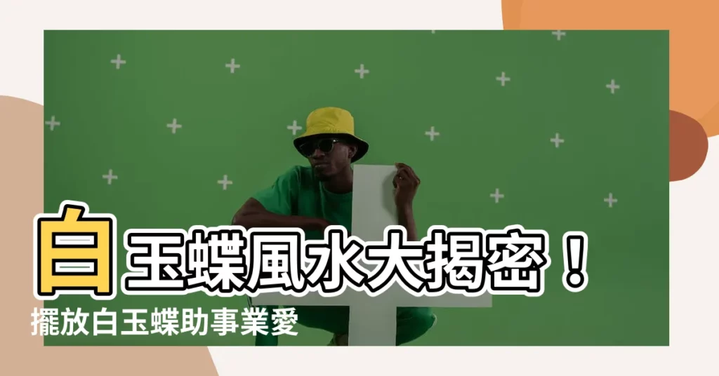 【白玉蝶風水】白玉蝶風水大揭密！擺放白玉蝶助事業愛情，化解煞氣保平安！