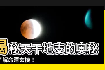 【天乾地支】揭秘天干地支的奧秘，瞭解命運玄機！