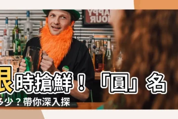 【圓的名詞】限時搶鮮！「圓」名知多少？帶你深入探索中文裡的「圓」！