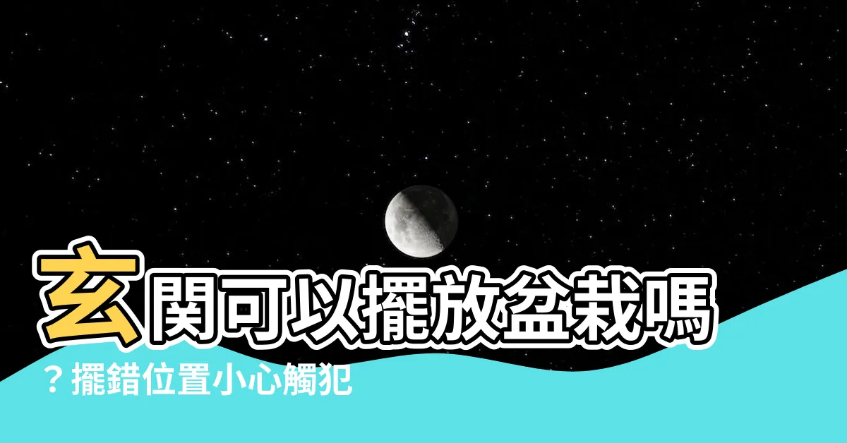 【門口可以放盆栽嗎】玄関可以擺放盆栽嗎？擺錯位置小心觸犯風水禁忌！
