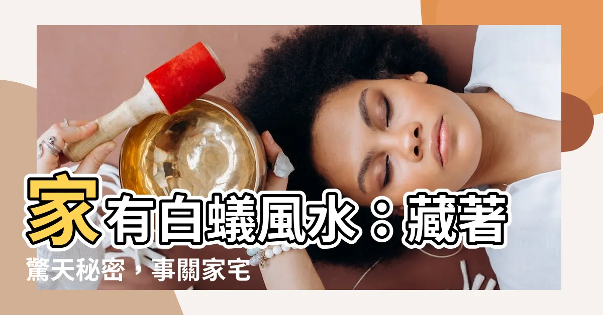 【家有白蟻風水】家有白蟻風水：藏著驚天秘密，事關家宅興衰！