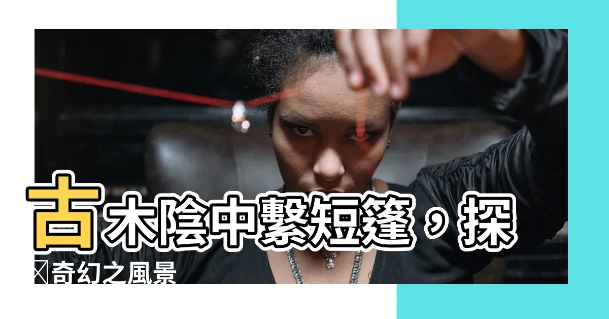 【古木陰中繫短篷】古木陰中繫短篷，探尋奇幻之風景