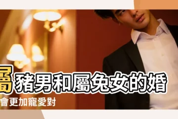 【男屬豬女屬兔合婚嗎】屬豬男和屬兔女的婚姻 |會更加寵愛對方 |屬豬男人和屬兔女人相配嗎 |