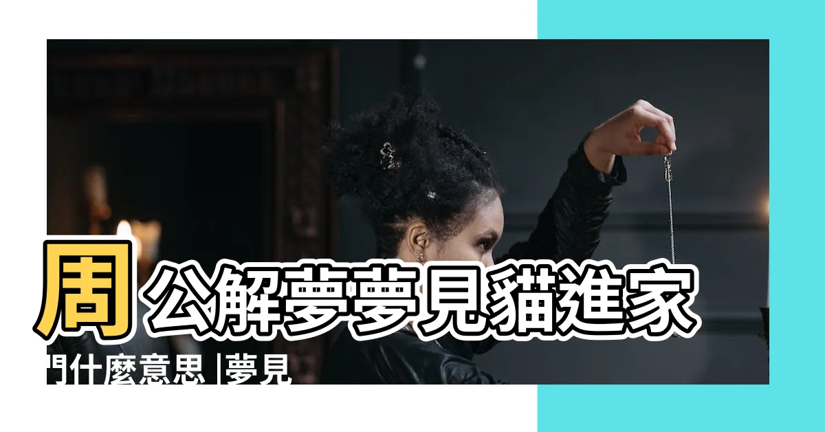 【夢到貓跑進家裡】周公解夢夢見貓進家門什麼意思 |夢見貓進家裏是什麼預兆呢 |夢見貓進家 |