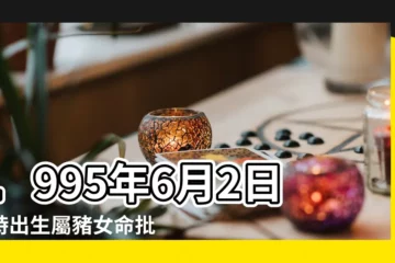 【女1995年寅時出生】1995年6月2日寅時出生屬豬女命批八字算命 |1995年8月27日寅時出生屬豬的女性八字算命 |1995年1月28日寅時出生屬豬女命批八字算命 |