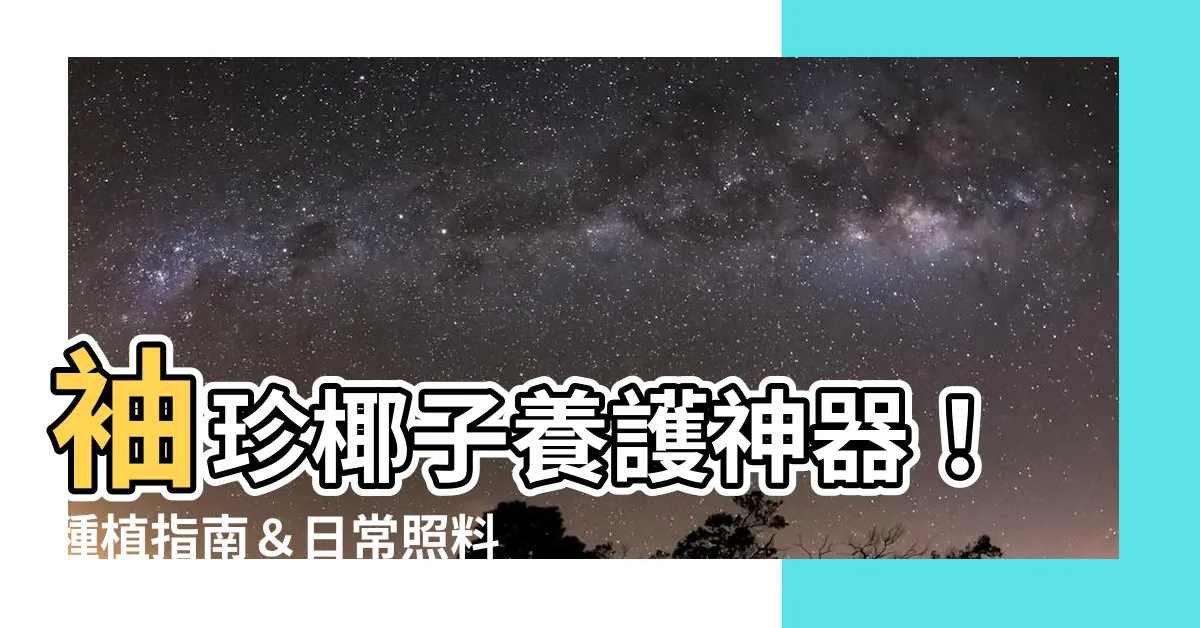【袖珍椰子種植】袖珍椰子養護神器！種植指南＆日常照料大公開
