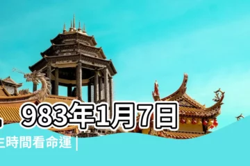 【1983年1月7號出生】1983年1月7日出生時間看命運 |1983年1月7日出生日期看命運 |1983年1月7日出生的人命好嗎 |