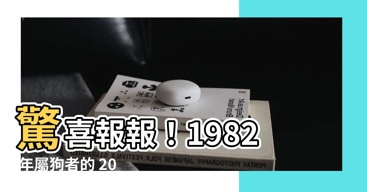 【1982年屬狗 運勢】驚喜報報！1982 年屬狗者的 2024 年強運指南