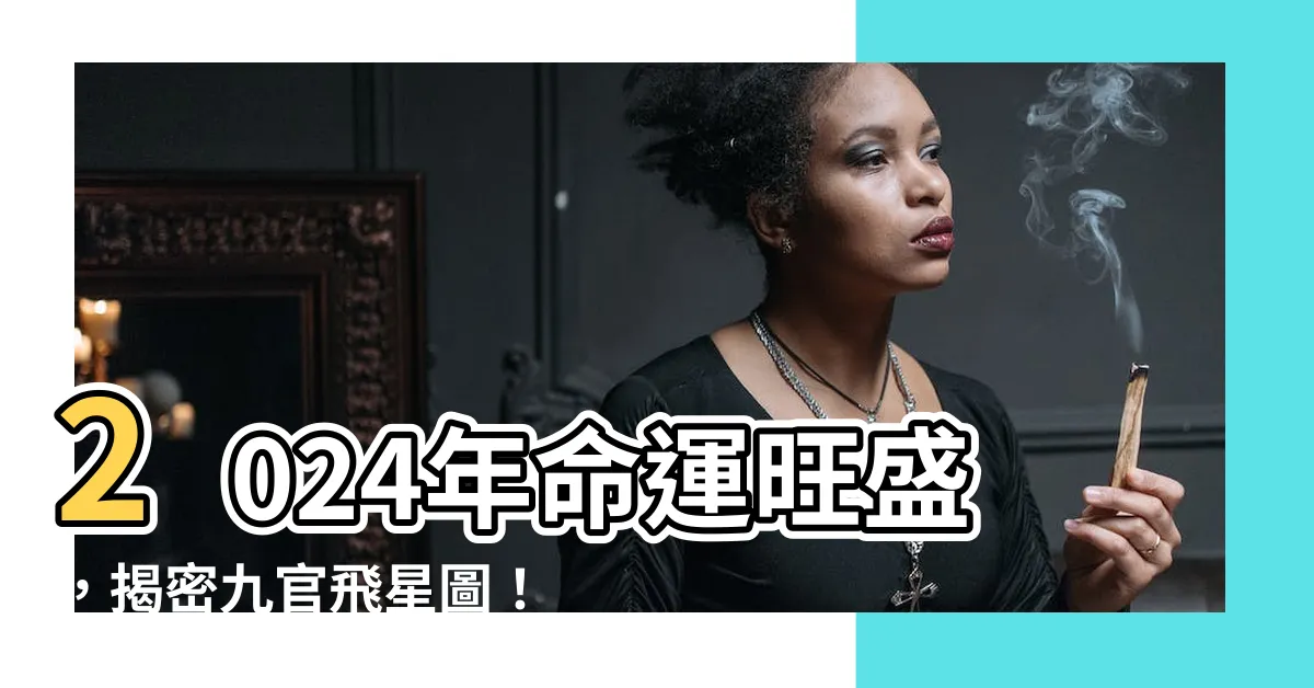 【九官飛星】2024年命運旺盛，揭密九官飛星圖！