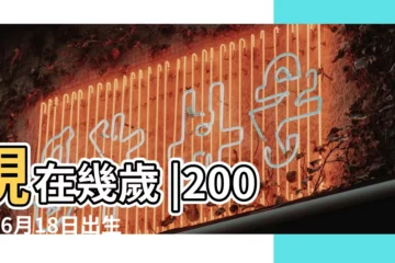 【2004年屬猴的陽曆6月18】現在幾歲 |2004年6月18日出生時間看命運 |2004年6月18日出生今年多大 |