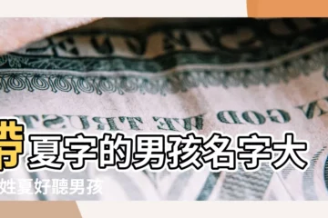【帶 夏 的男孩名字大全】帶夏字的男孩名字大全 |姓夏好聽男孩名字大全 |帶夏字的男孩名字 |