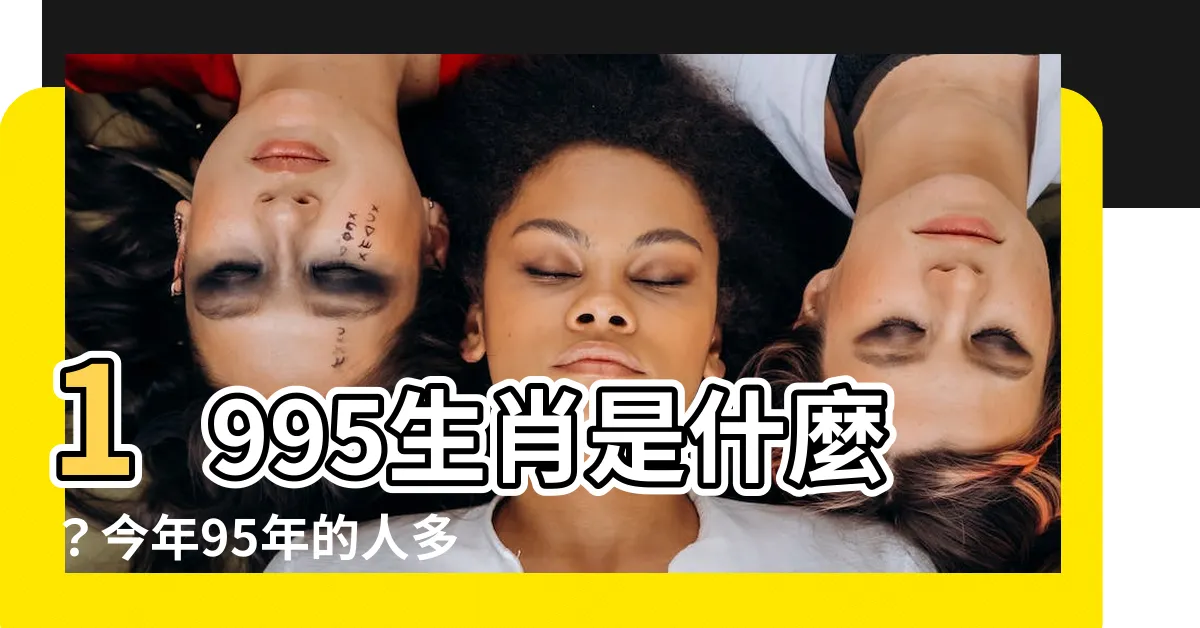 【1995屬什麼】1995生肖是什麼？今年95年的人多大了？
