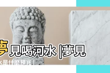 【夢到自己在喝河水】夢見喝河水 |夢見河水是什麼預兆 |夢見河水 |