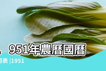 【1951年農曆2月初一】1951年農曆國曆對照表 |1951 |日曆月曆年曆 |