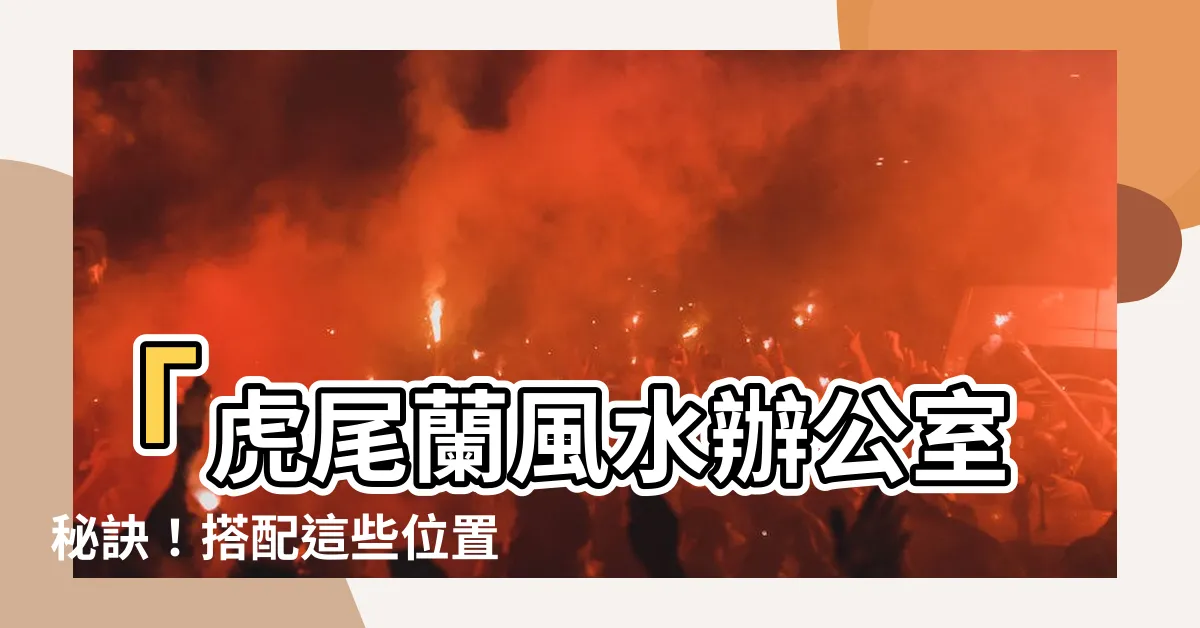 【虎尾蘭風水辦公室】「虎尾蘭風水辦公室秘訣！搭配這些位置，為你帶來厄運遠離！」