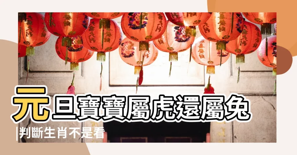 元旦寶寶屬虎還屬兔 |判斷生肖不是看國曆 |正解曝光 |【過年13歲屬什麼2017年】