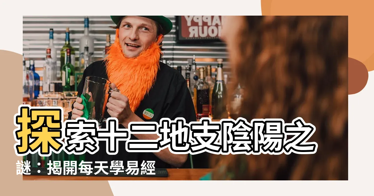 【十二地支陰陽】探索十二地支陰陽之謎：揭開每天學易經011的神秘面紗