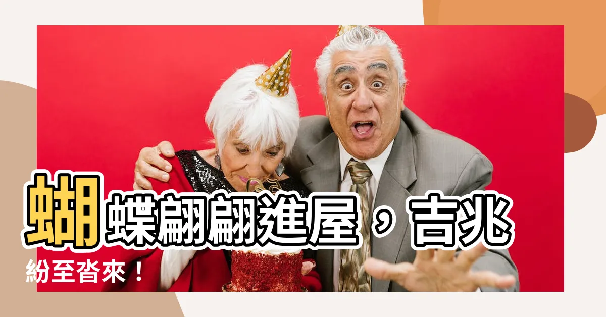 【蝴蝶飛進家裏】蝴蝶翩翩進屋，吉兆紛至沓來！