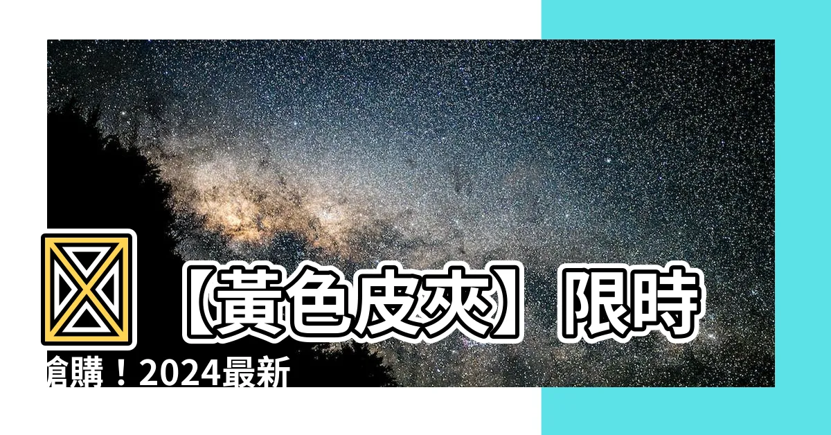 【黃色皮夾】💡【黃色皮夾】限時搶購！2024最新款式狂降價中