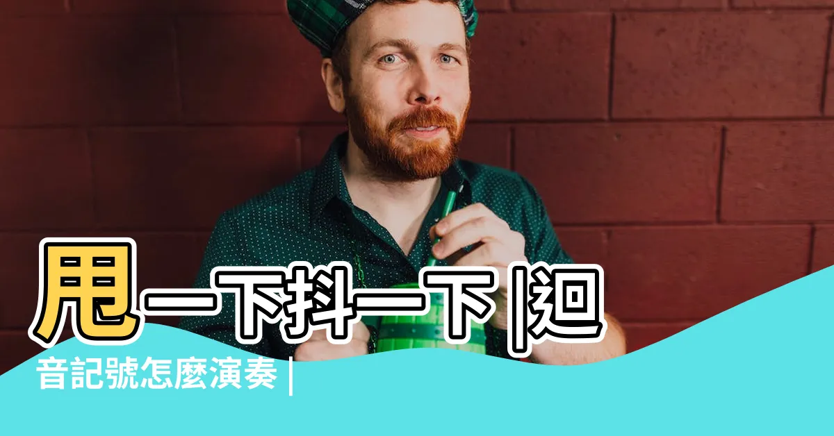 【迴音記號】甩一下抖一下 |迴音記號怎麼演奏 |的即興技巧 |