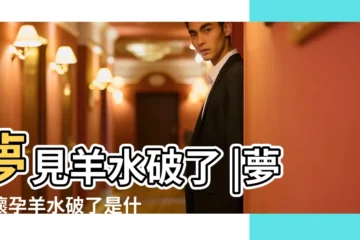 【周公解夢夢見羊水破了】夢見羊水破了 |夢到懷孕羊水破了是什麼意思 |做夢夢見羊水破了好不好 |