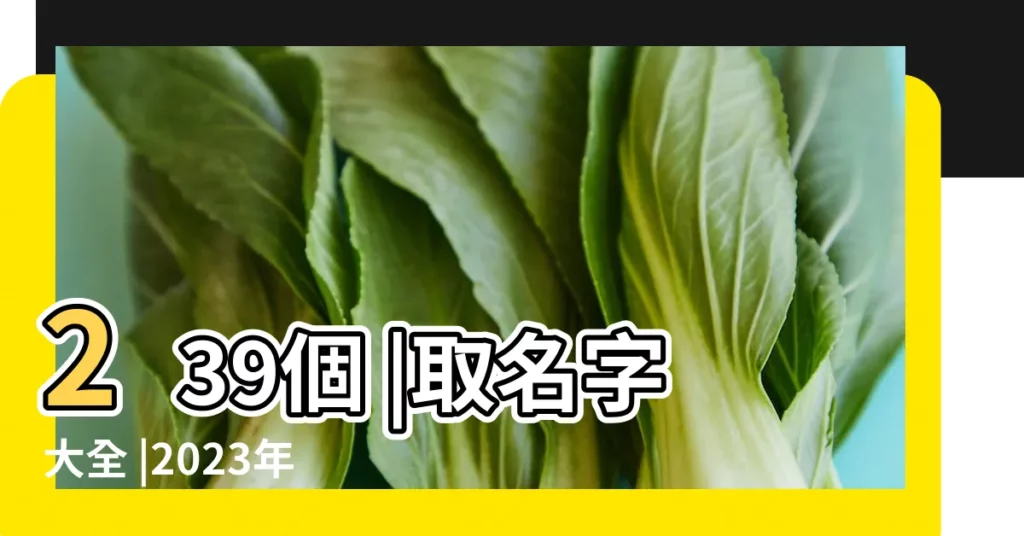 239個 |取名字大全 |2023年男孩起名字大全免費取名 |【網絡免費取名字大全男孩】
