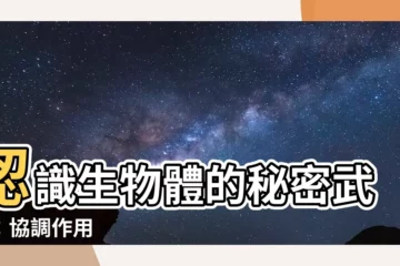 【協調作用】認識生物體的秘密武器：協調作用