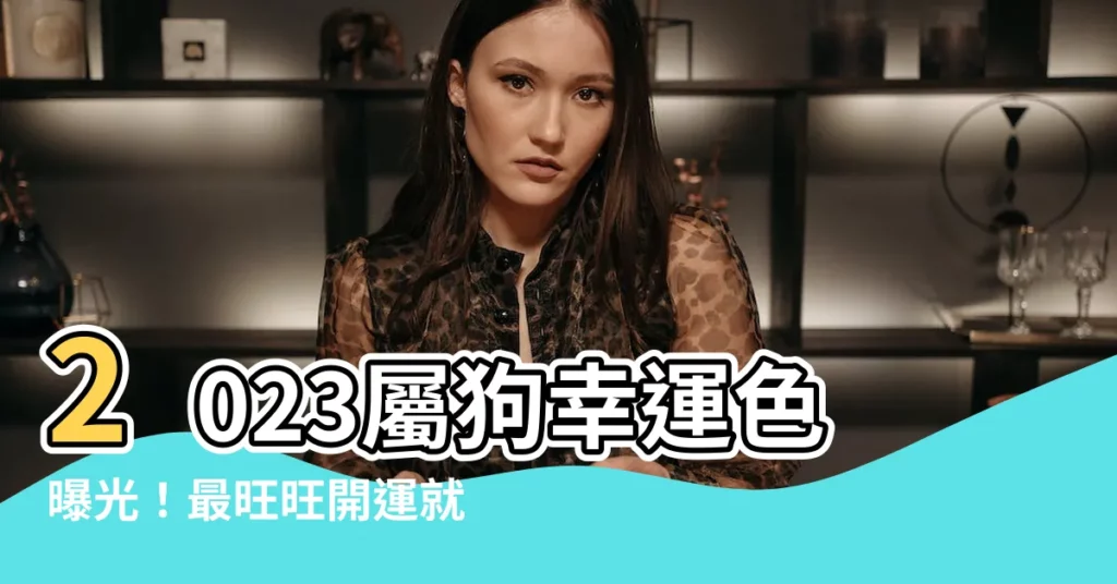 【2023屬狗幸運色】2023屬狗幸運色曝光！最旺旺開運就靠它！