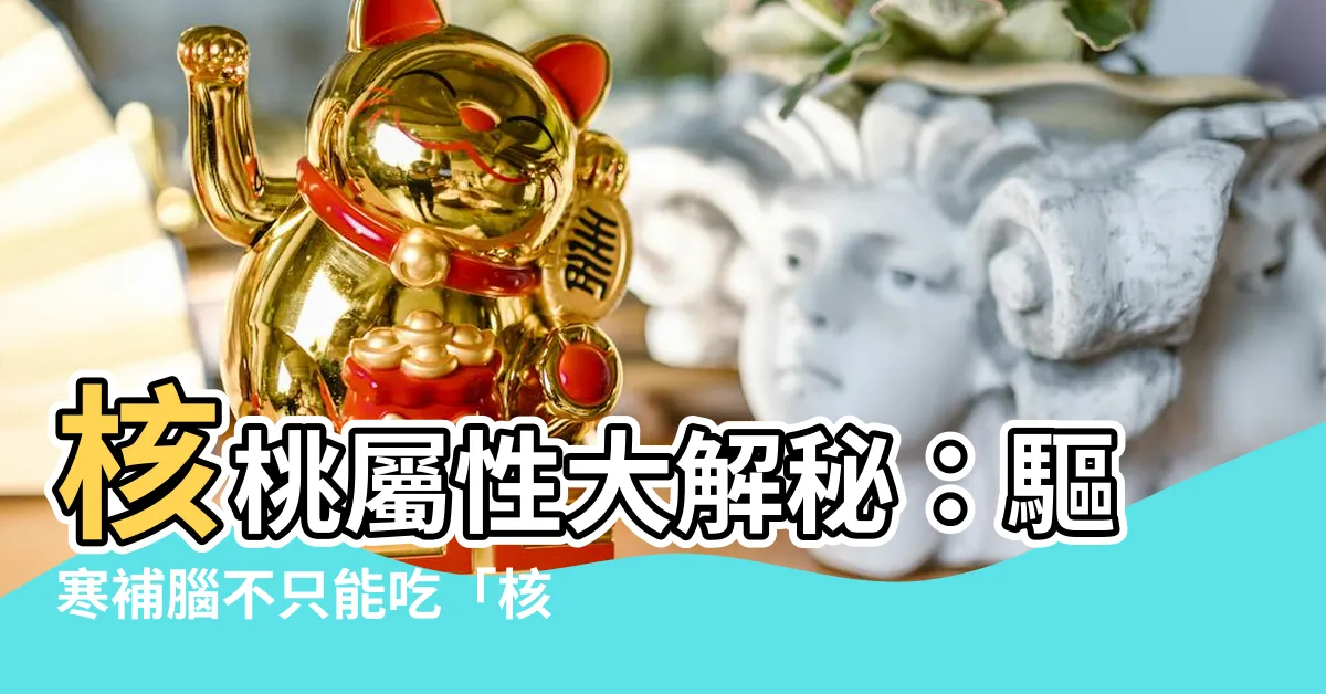 【核桃屬性】核桃屬性大解秘：驅寒補腦不只能吃「核桃」！