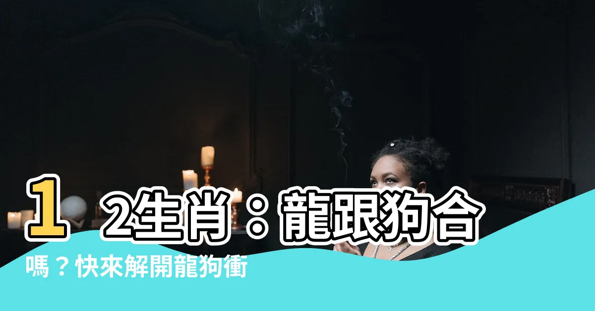 【龍跟狗合嗎】12生肖：龍跟狗合嗎？快來解開龍狗衝的神秘之謎！