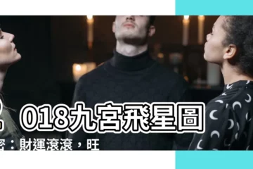 【2018九宮飛星】2018九宮飛星圖揭密：財運滾滾，旺運大爆發！