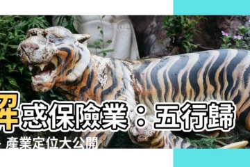 【保險屬於什麼行業】解惑保險業：五行歸屬、產業定位大公開