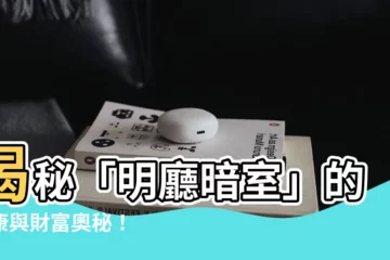 【明廳暗室】揭秘「明廳暗室」的健康與財富奧秘！