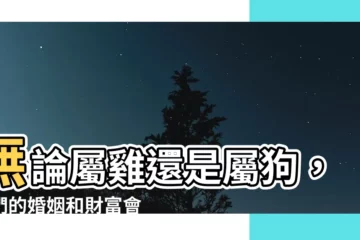 【雞和狗合嗎】無論屬雞還是屬狗，他們的婚姻和財富會有什麼變化？