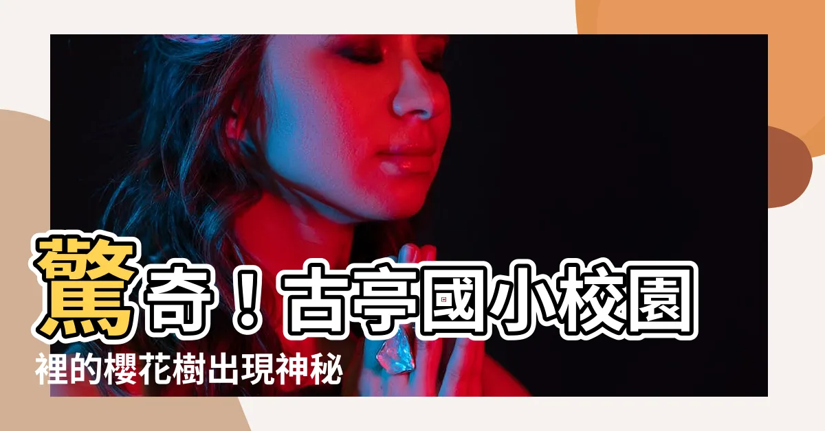 【櫻花樹幹】驚奇！古亭國小校園裡的櫻花樹出現神秘結晶