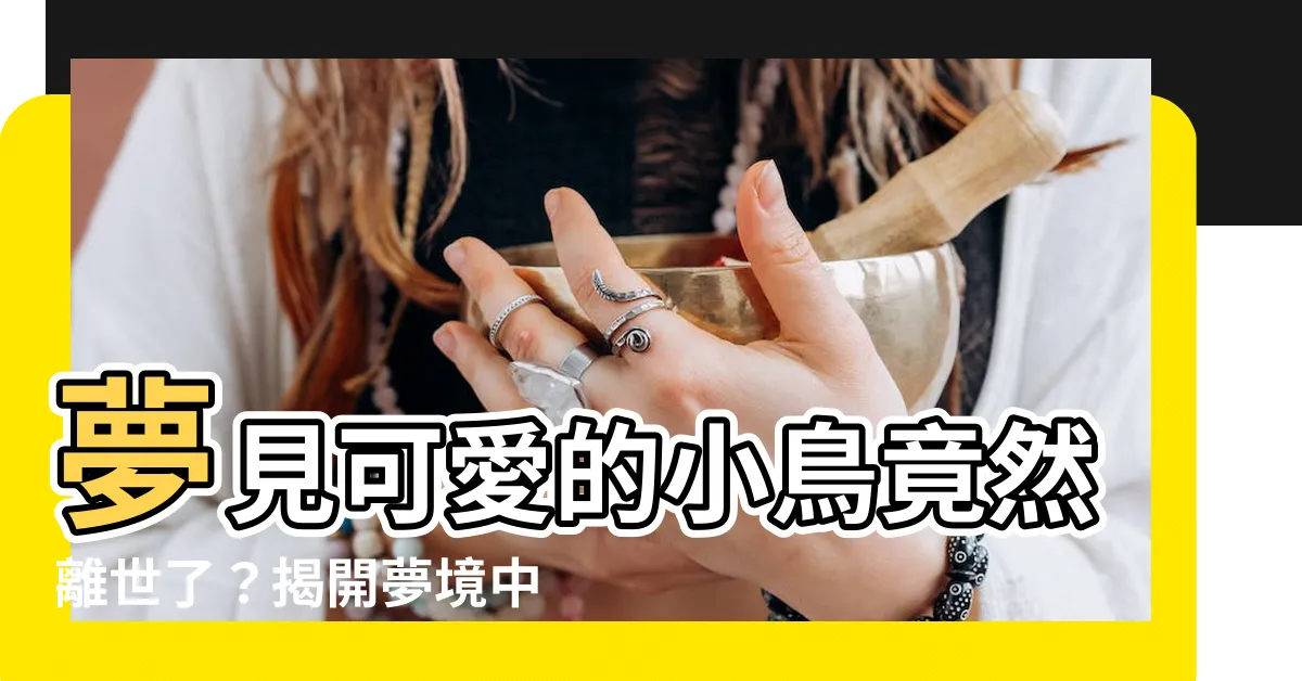 【夢到小鳥死掉】夢見可愛的小鳥竟然離世了？揭開夢境中驚人真相
