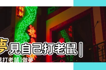 【周公解夢夢見自己打老鼠】夢見自己打老鼠 |夢見打老鼠 |做夢夢見打老鼠好不好 |