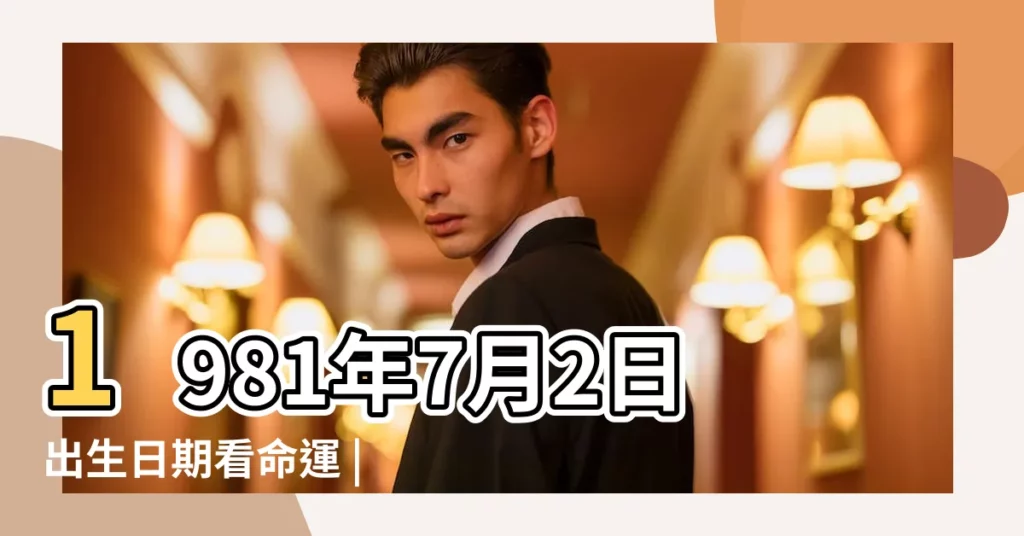 1981年7月2日出生日期看命運 |農曆1981年7月2日生日算命 |1981年7月2日出生的人命好嗎 |【農曆1981年7月2日生命運】