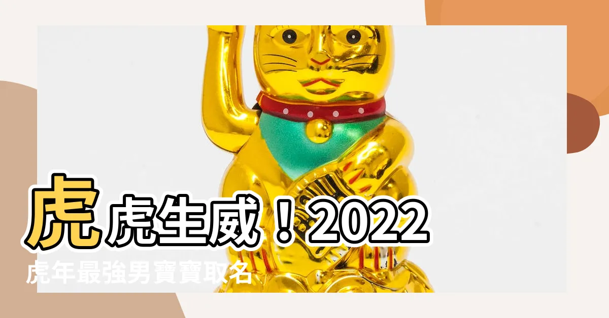 【2022虎年男寶寶名字】虎虎生威！2022虎年最強男寶寶取名秘笈，讓你家寶貝從小霸氣