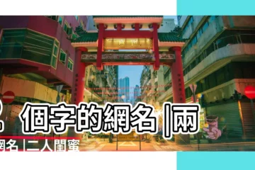 【好看的2字網名格式】2個字的網名 |兩字網名 |二人閨蜜網名簡短2個字 |