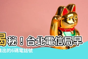 【電話號碼6碼】揭秘！台北電信局早年推出的6碼電話號碼秘密