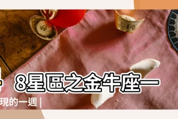 【金牛座二區】48星區之金牛座一 |展現的一週 |老師的一週 |