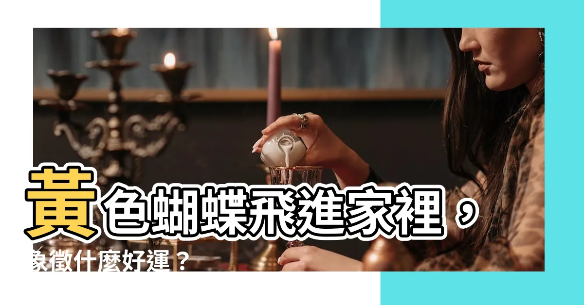 【黃色蝴蝶飛進家裡】黃色蝴蝶飛進家裡，象徵什麼好運？