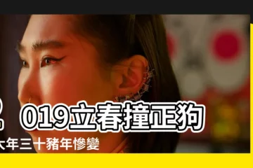 【2019年有幾個立春】2019立春撞正狗年大年三十豬年慘變 |不宜嫁娶 |2019年立春具體時間 |