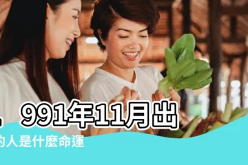 【男91年陰曆11月出生的命運】1991年11月出生的人是什麼命運 |1991年農曆11月11日是什麼命 |屬羊的男人陰曆1991年11月1日凌晨1點出生的命運好嗎 |