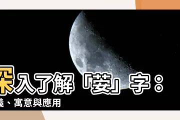 【荌意思】深入瞭解「荌」字：含義、寓意與應用