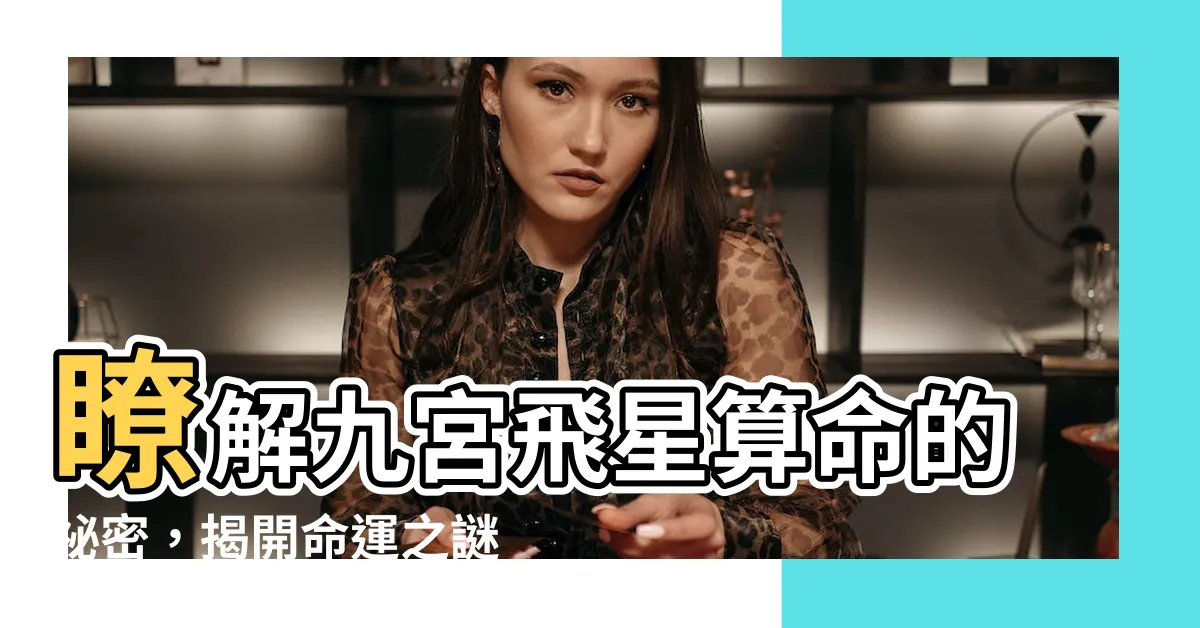 【九宮飛星算命】瞭解九宮飛星算命的秘密，揭開命運之謎