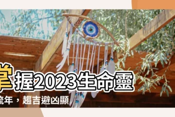 【2023生命靈數流年】掌握2023生命靈數流年，趨吉避兇顯好運